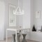 Designers Fountain Carousel 10 Light Matte White Chandelier For Dining Rooms D254C-10CH-MW - alternate 2